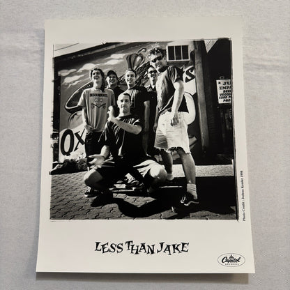 Less Than Jake Music Publicity Press Photo Photograph Band Punk Rock 1998