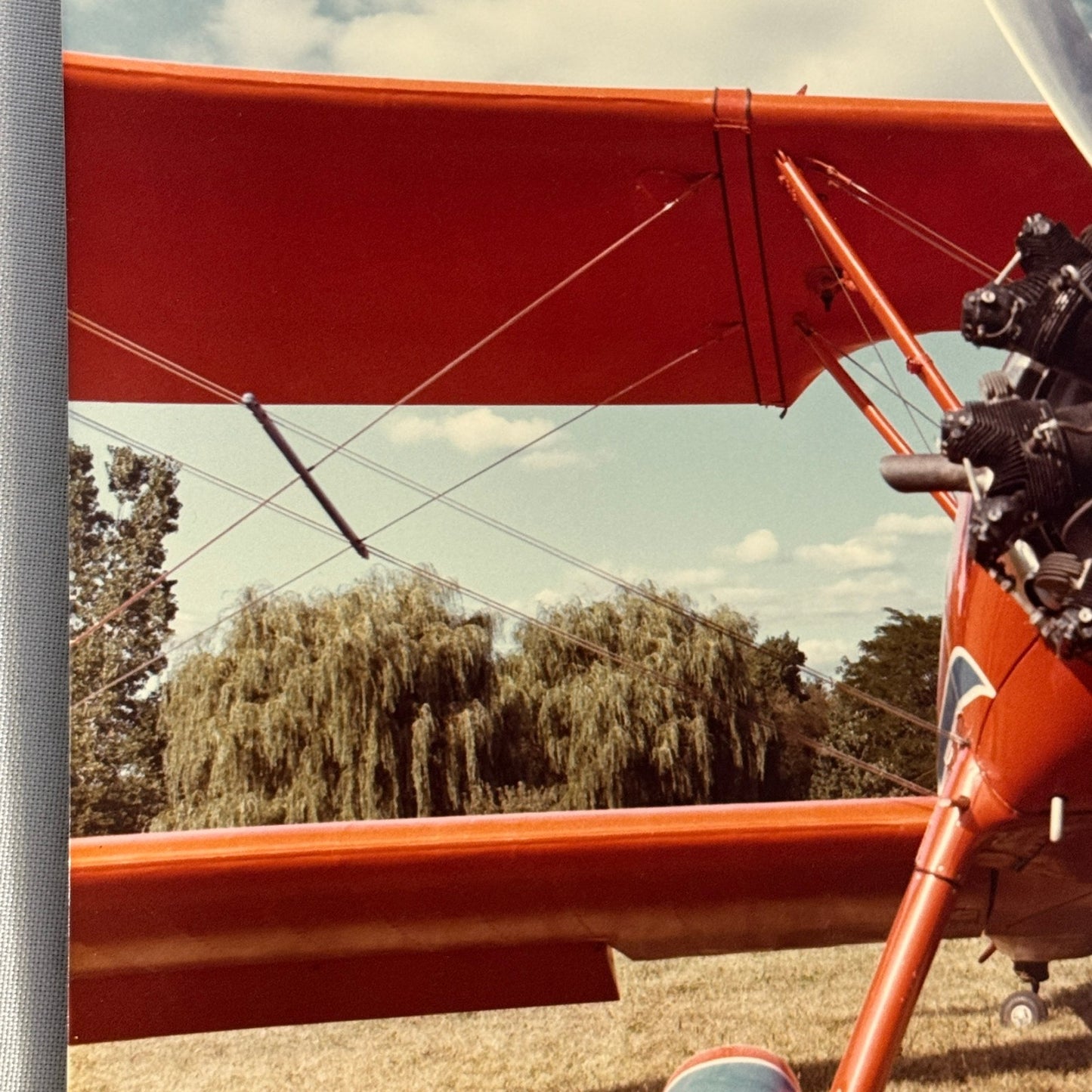 Vintage Aircraft Airshow Photo Large Aviation Photograph Aviation 1970s 1980s