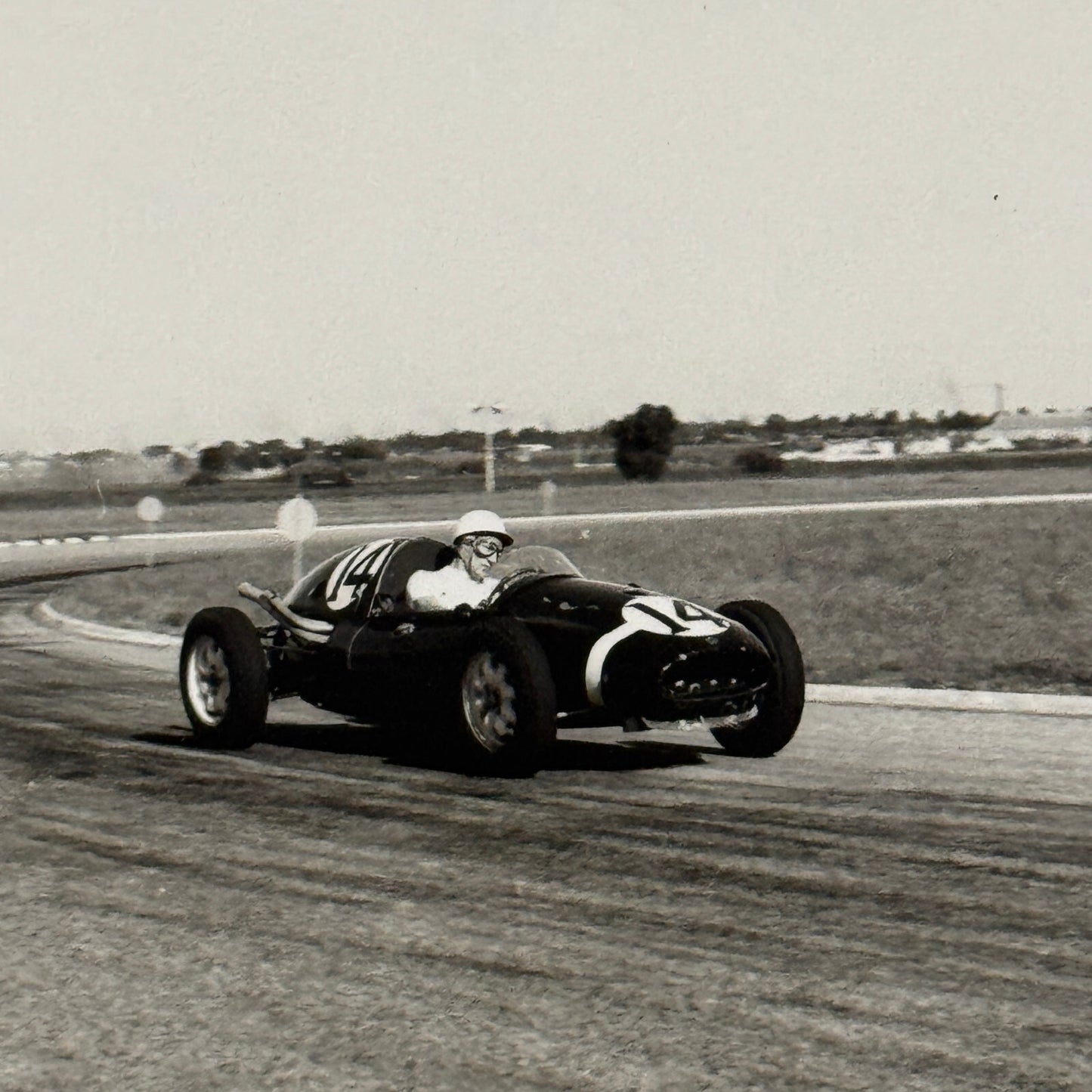 Stirling Moss Cooper Climax 1958 Argentine Grand Prix Racing Photo Photograph
