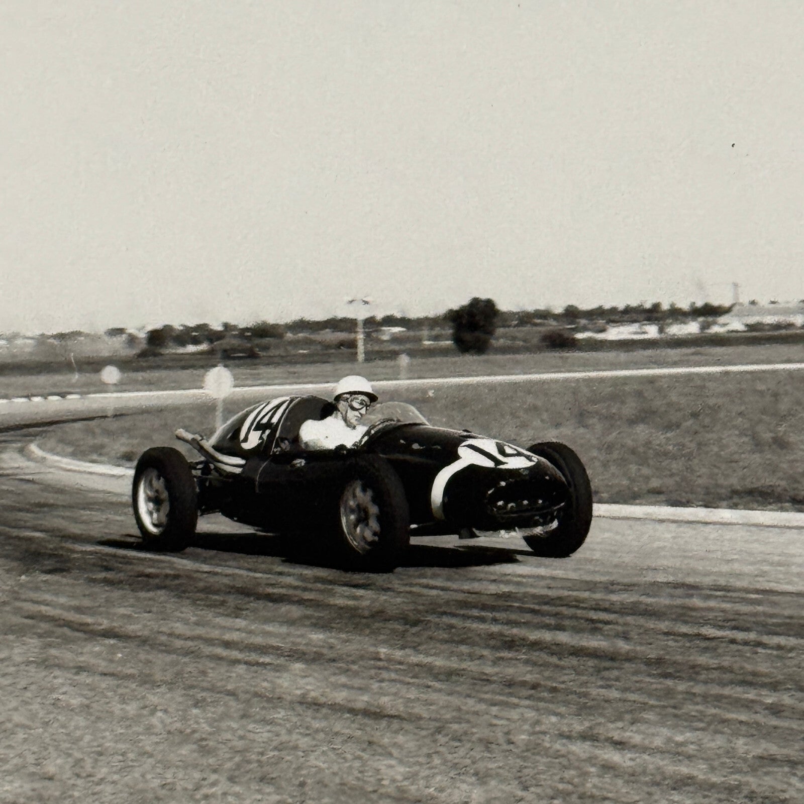 Stirling Moss Cooper Climax 1958 Argentine Grand Prix Racing Photo Photograph