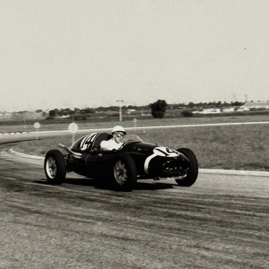 Stirling Moss Cooper Climax 1958 Argentine Grand Prix Racing Photo Photograph