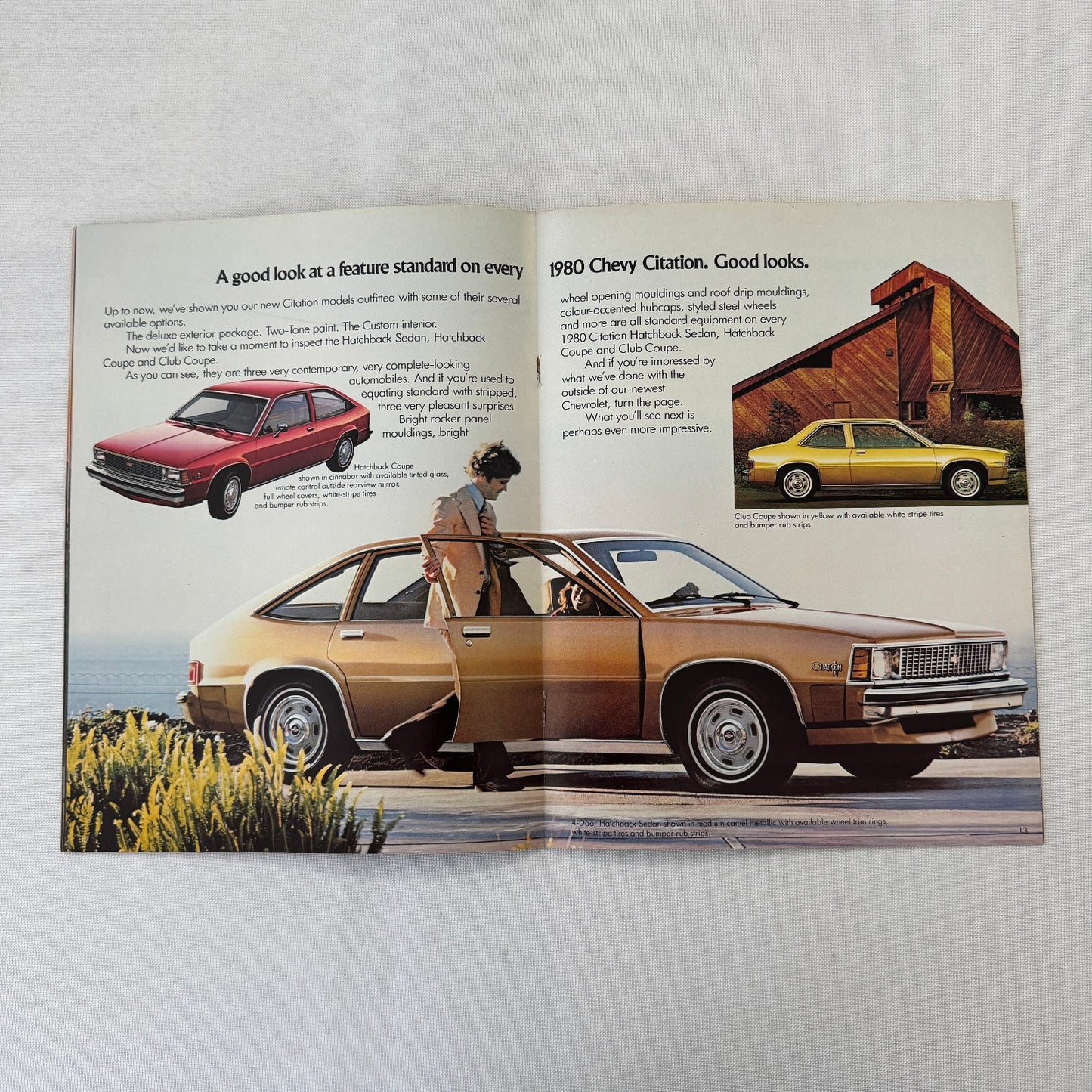 1980 Chevrolet Citation Car Sales Brochure Catalog Chevy X11 Club Coupe