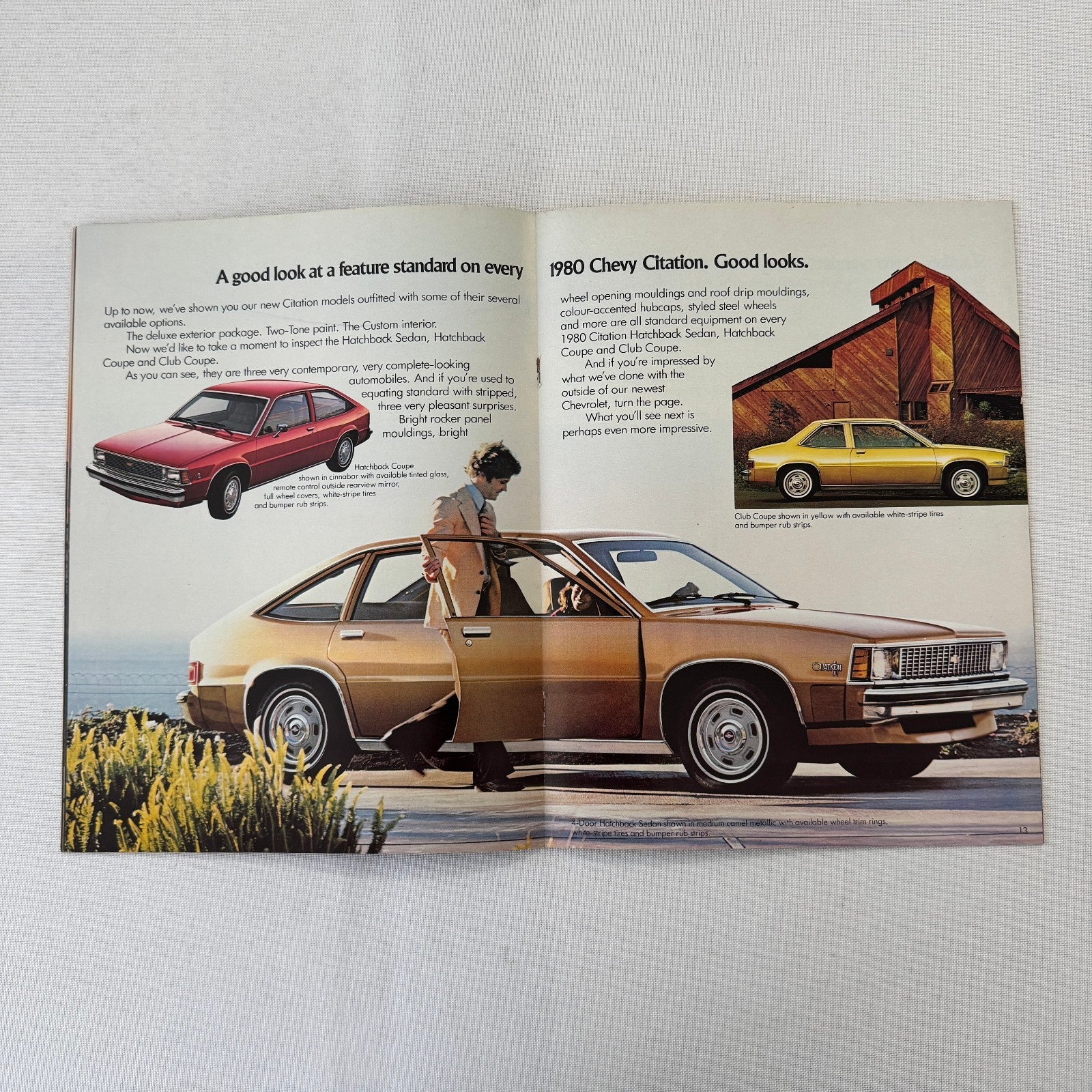 1980 Chevrolet Citation Car Sales Brochure Catalog Chevy X11 Club Coupe