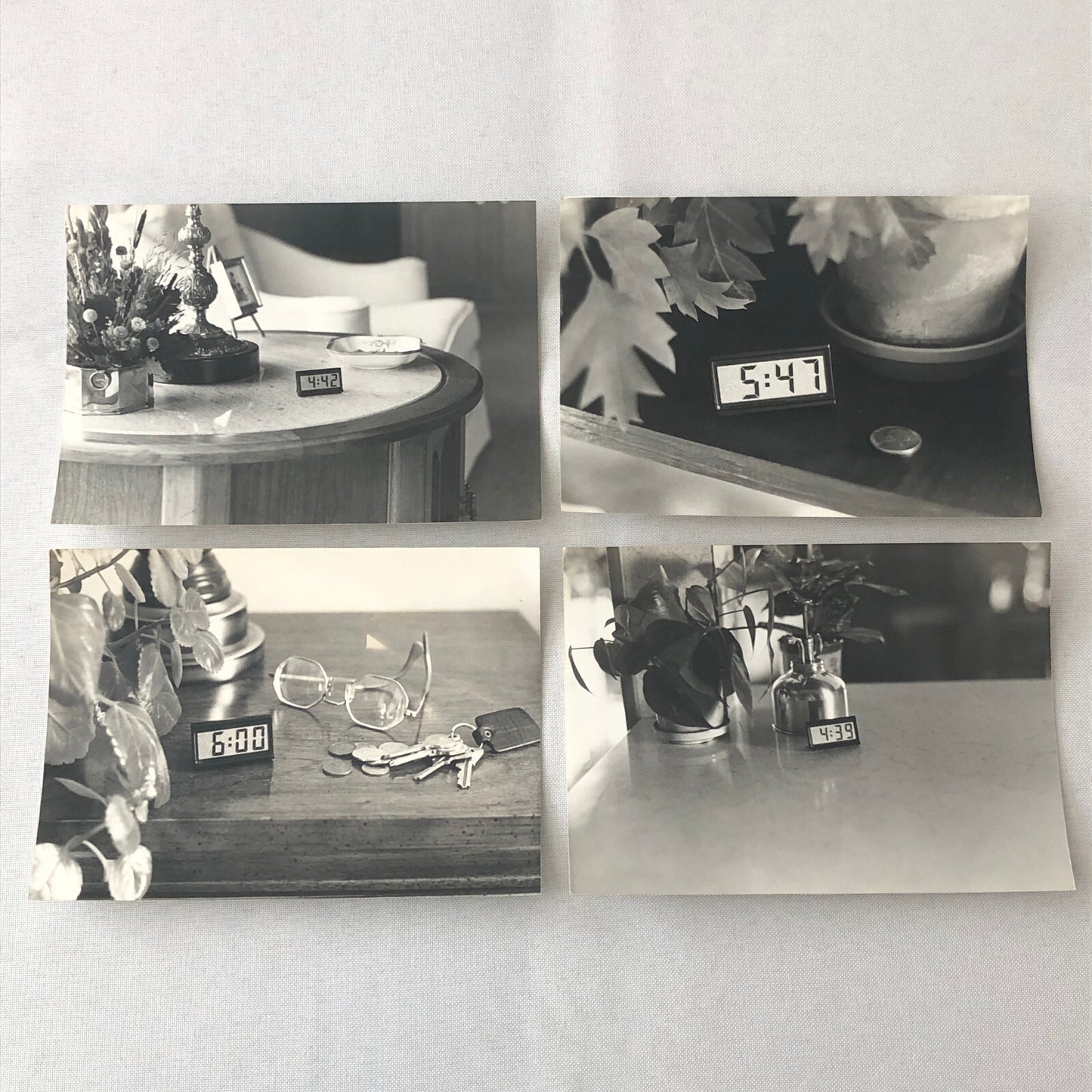 Vintage Product Photography Photo Photograph Lot 11x Digital Car Clock Model