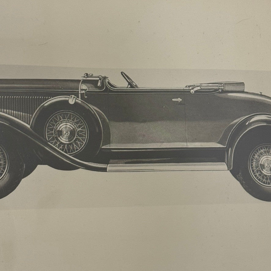 Vintage 1931 Buick Sport Roadster Photo Photograph Modern Print