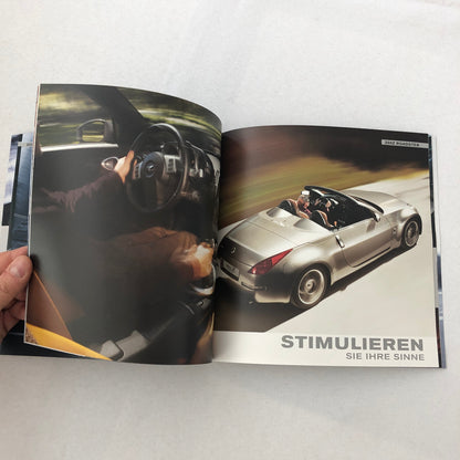 Nissan 350Z 350 Z Coupe and Roadster Car Sales Brochure Catalog GERMAN Text 2007