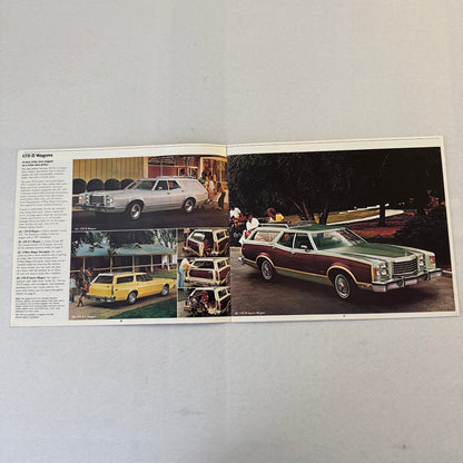 1977 Ford Station Wagon Car Sales Brochure Pinto Cruising Wagon Club Wagon LTD