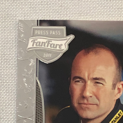 2011 Press Pass Fancare Marcos Ambrose Nascar Racing Card Parallel # /25