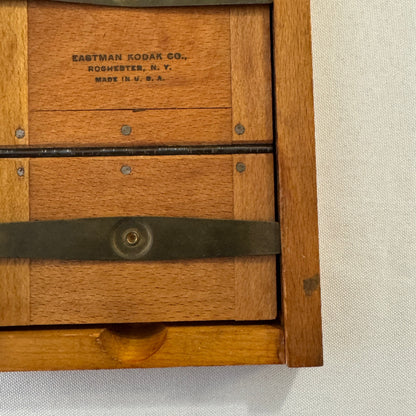 Vintage Eastman Photo Negative Printing Frame Photograph 3 1/4" by 8 1/2"