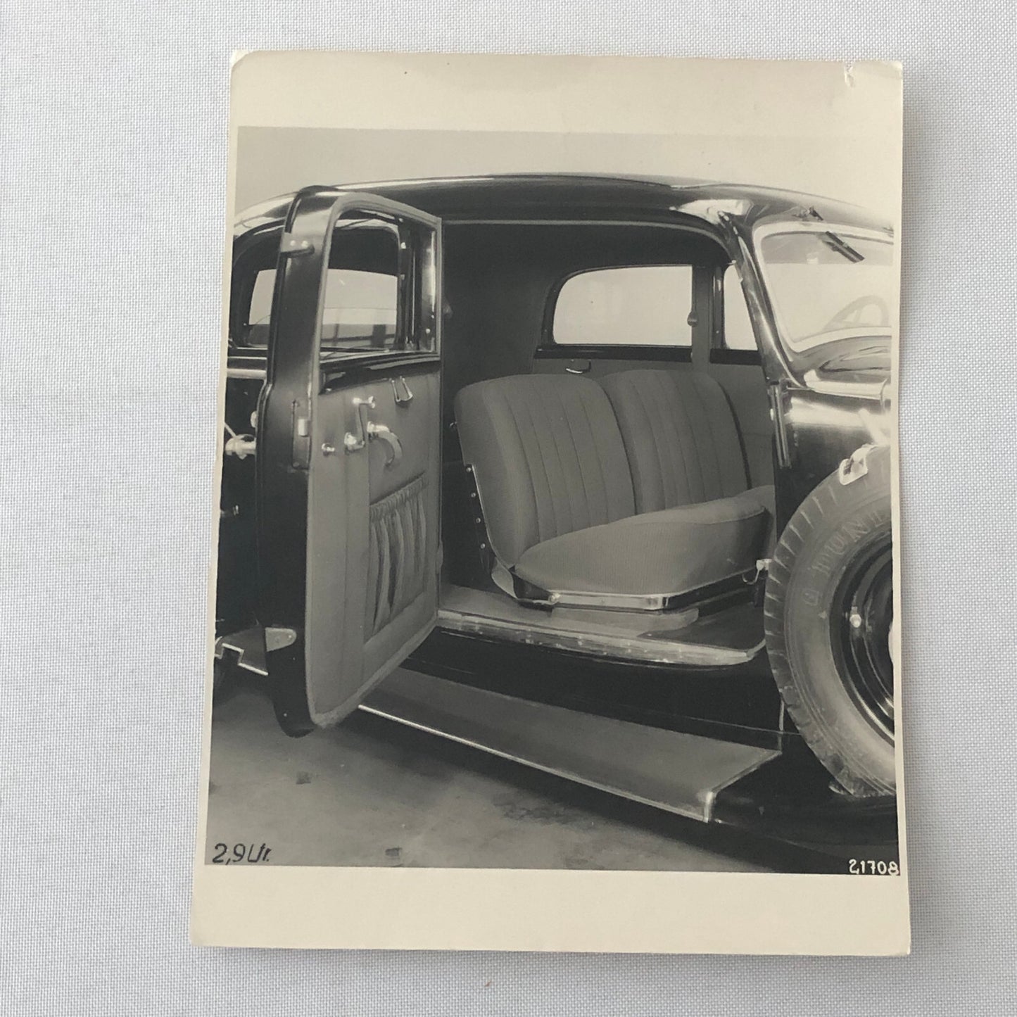 Vintage Car Automobile Photo Photograph Print - Tag REA22E4