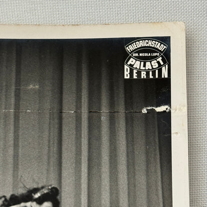 Vintage Circus Acrobat Tumbling Performer Act Photo Photograph Berlin 1953