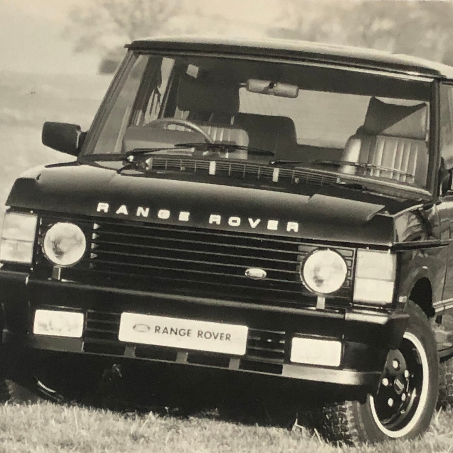 Range Rover Vogue 3.9 Land Rover Photo Photograph Print  - Tag AL22SM2