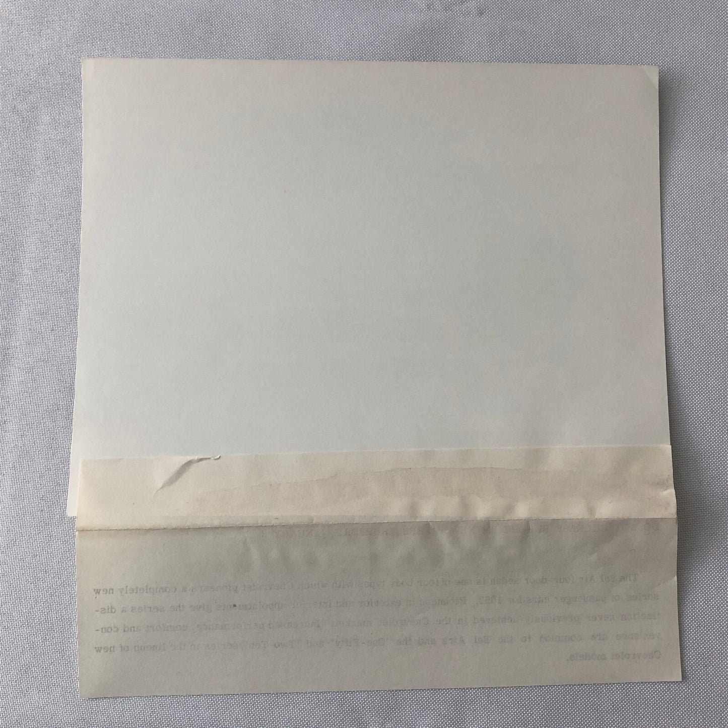 1953 Chevrolet Bel Air Sedan Factory Press Photo Photograph Chevy Belair