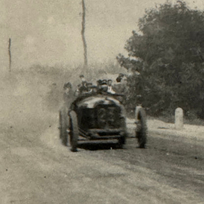 Vintage Racing Car Postcard Post Card Italian 1924 Mille Miglia Alberto Ascari