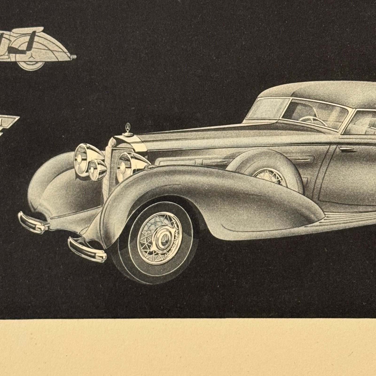 Erdmann & Rossi Coachbuilder Carrosserie Mercedes Benz Design Print