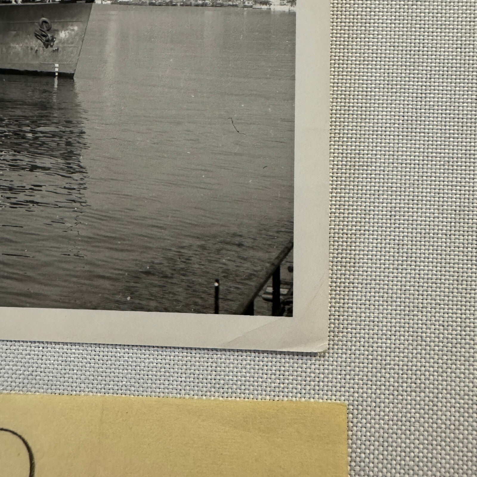 Vintage Royal Canadian Navy Military Ship HMCS Swansea Boat Visits Washington