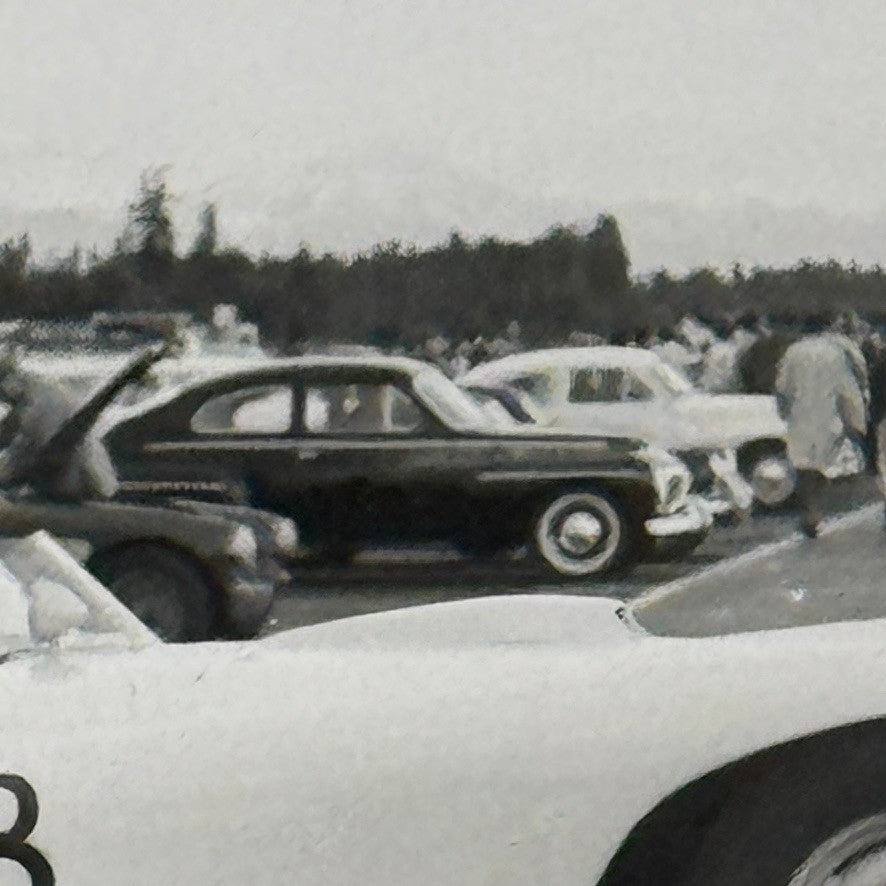 Vintage Racing Photo Oldsmobile Special Car 1959 Photograph Snapshot Motorsport