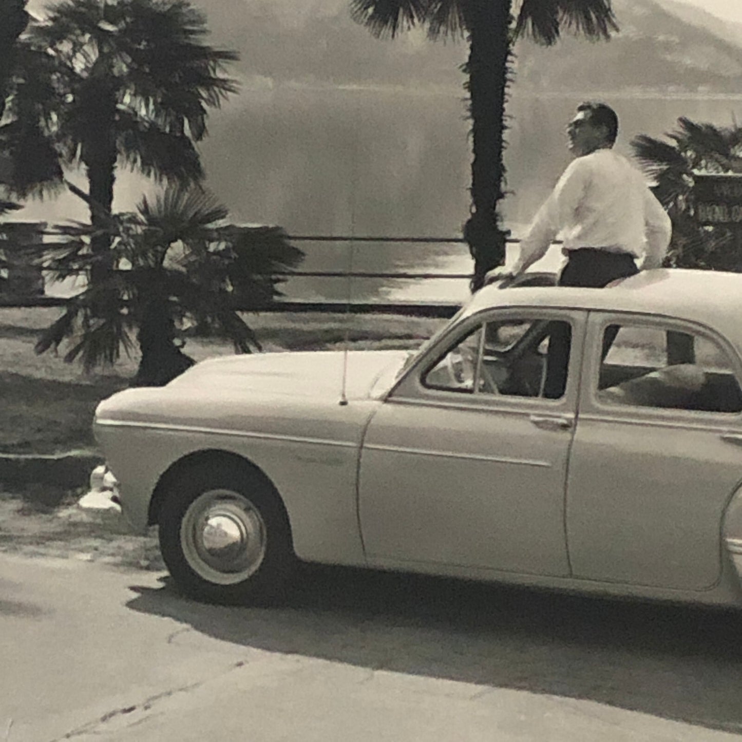 1960 Renault Fregate Car Factory Press Photo Photograph
