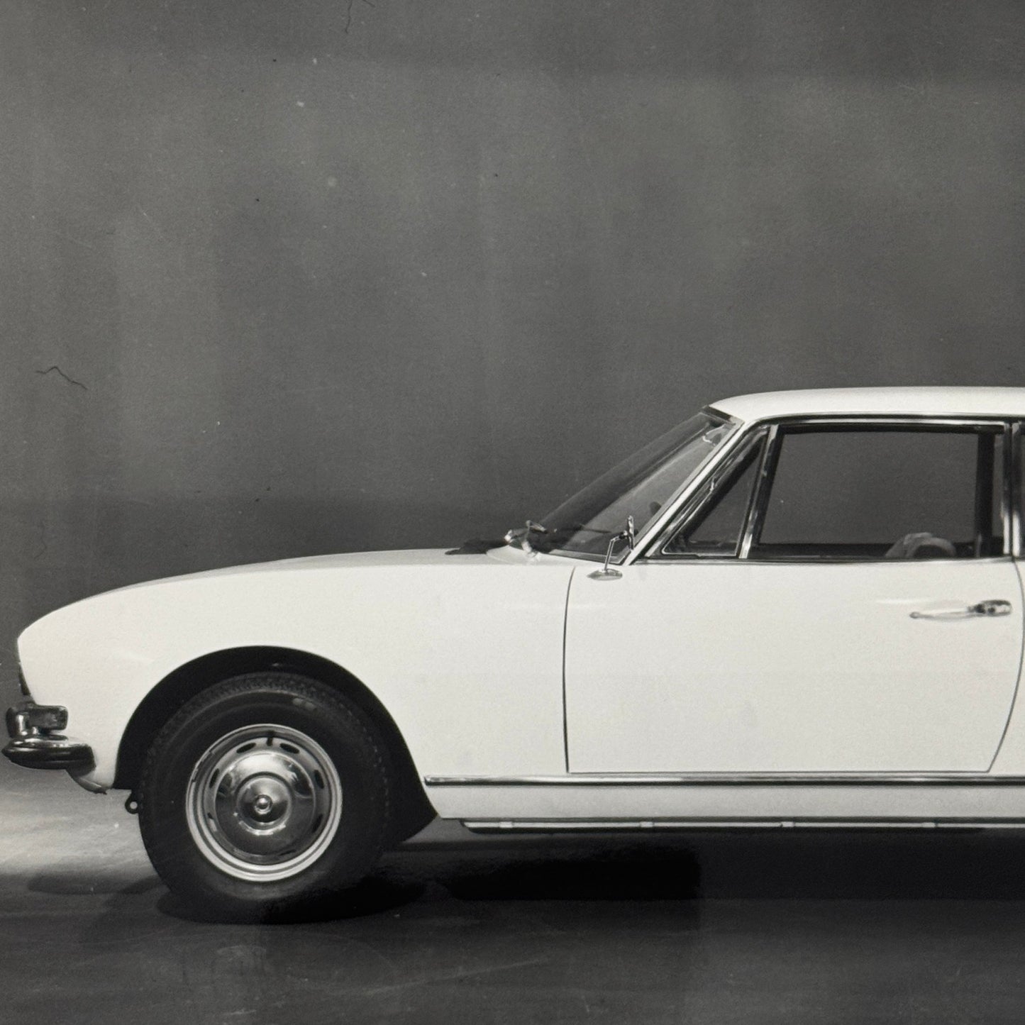 1971 Peugeot 504 Coupe Factory Press Photo Photograph Vintage
