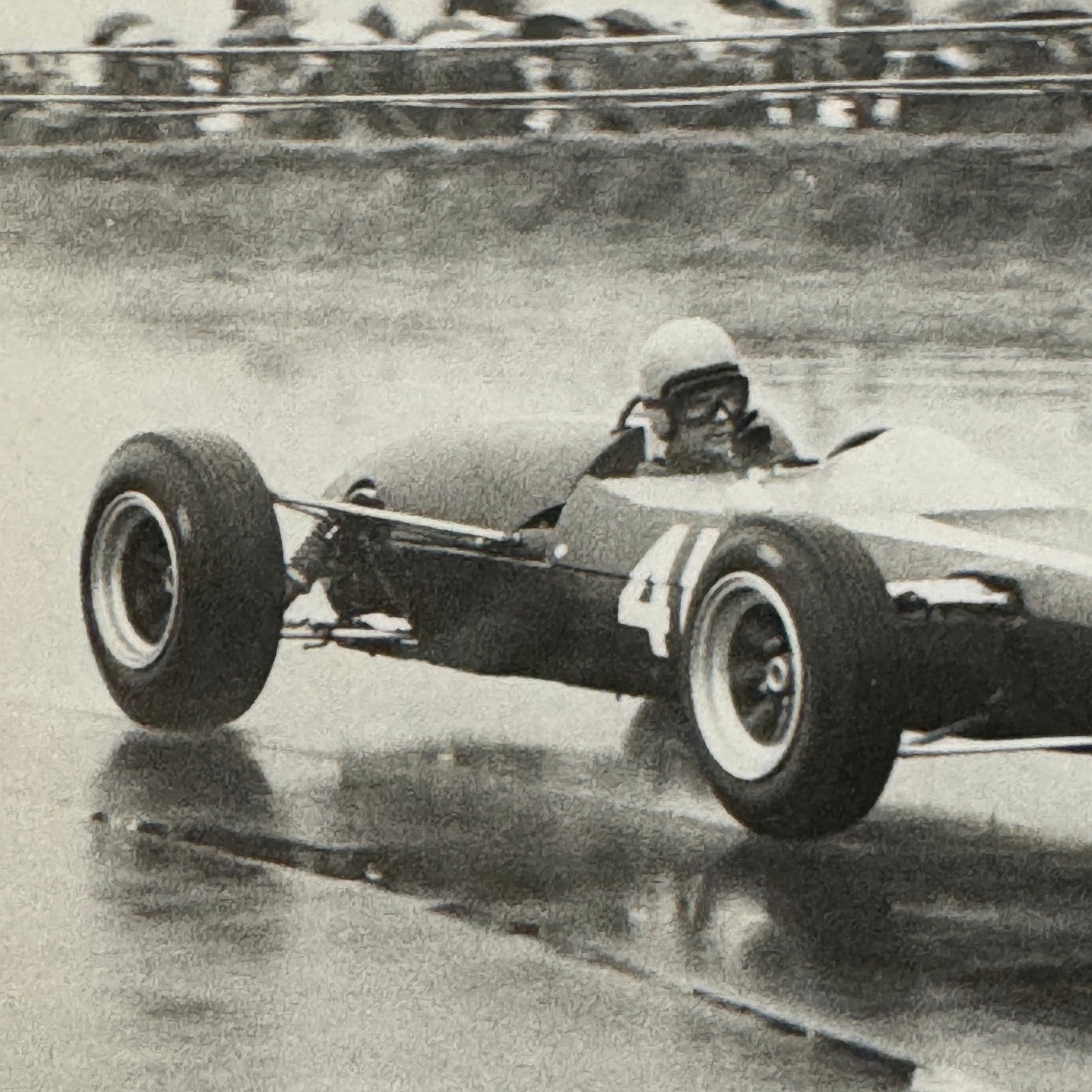 Vintage Racing Photo Photograph Cooper BMC Car BARC Silverstone Race