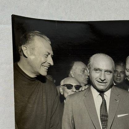 Juan Manuel Fangio Racing Driver Mille Miglia Reenactment Press Photo Photograph