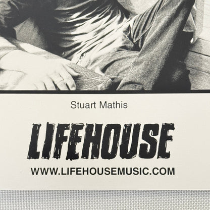 Lifehouse Music Publicity Press Photo Photograph Band 2000 Stuart Mathis