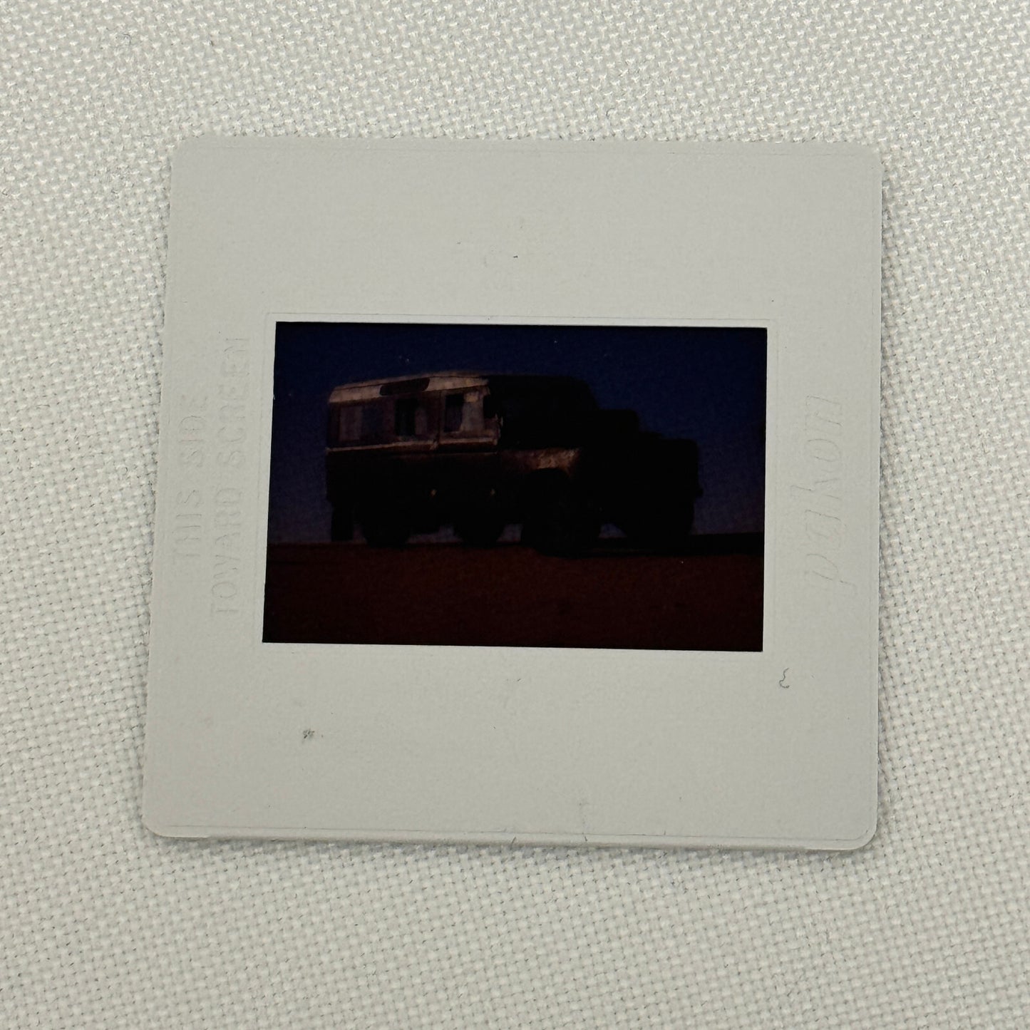35MM Vintage Photo Slide Land Rover Truck