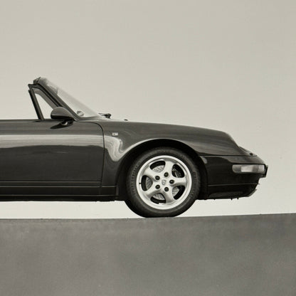 Porsche 911 Cabriolet Convertible Car Factory Press Photo Photograph