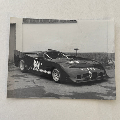 Vintage Racing Photo Alfa Romeo 33 TT 12 Turbo Car Photograph Motorsport Print