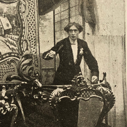 Circus Performer Speed Painting Musician Act German Postcard Post Card De Hasse