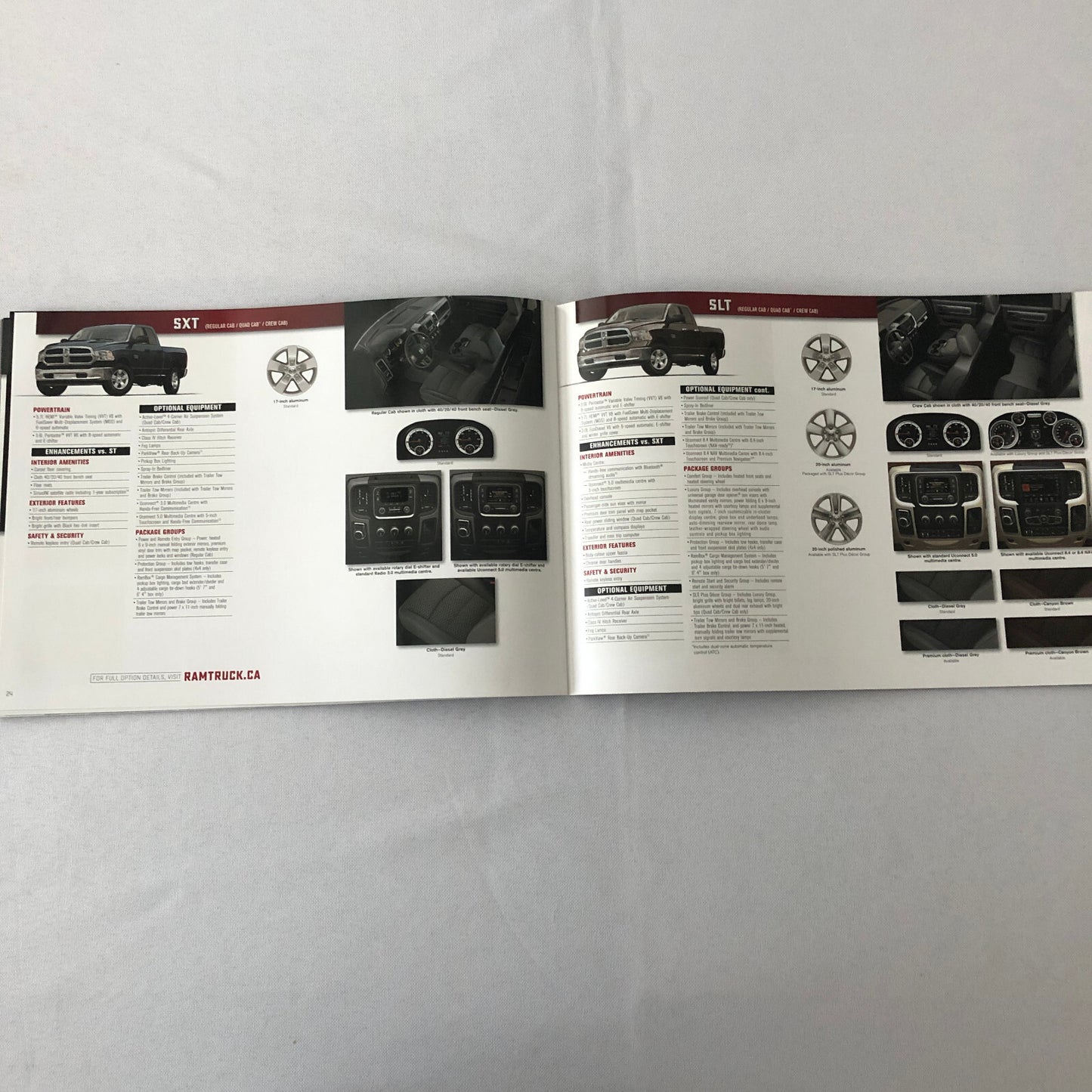 2017 Dodge Ram 1500 Pickup Truck Sales Brochure Catalog Rebel Laramie Longhorn +