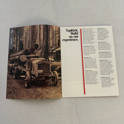 GMC Topkick Truck Sales Brochure Catalog Advertising C6H042 C7H064 C7H042