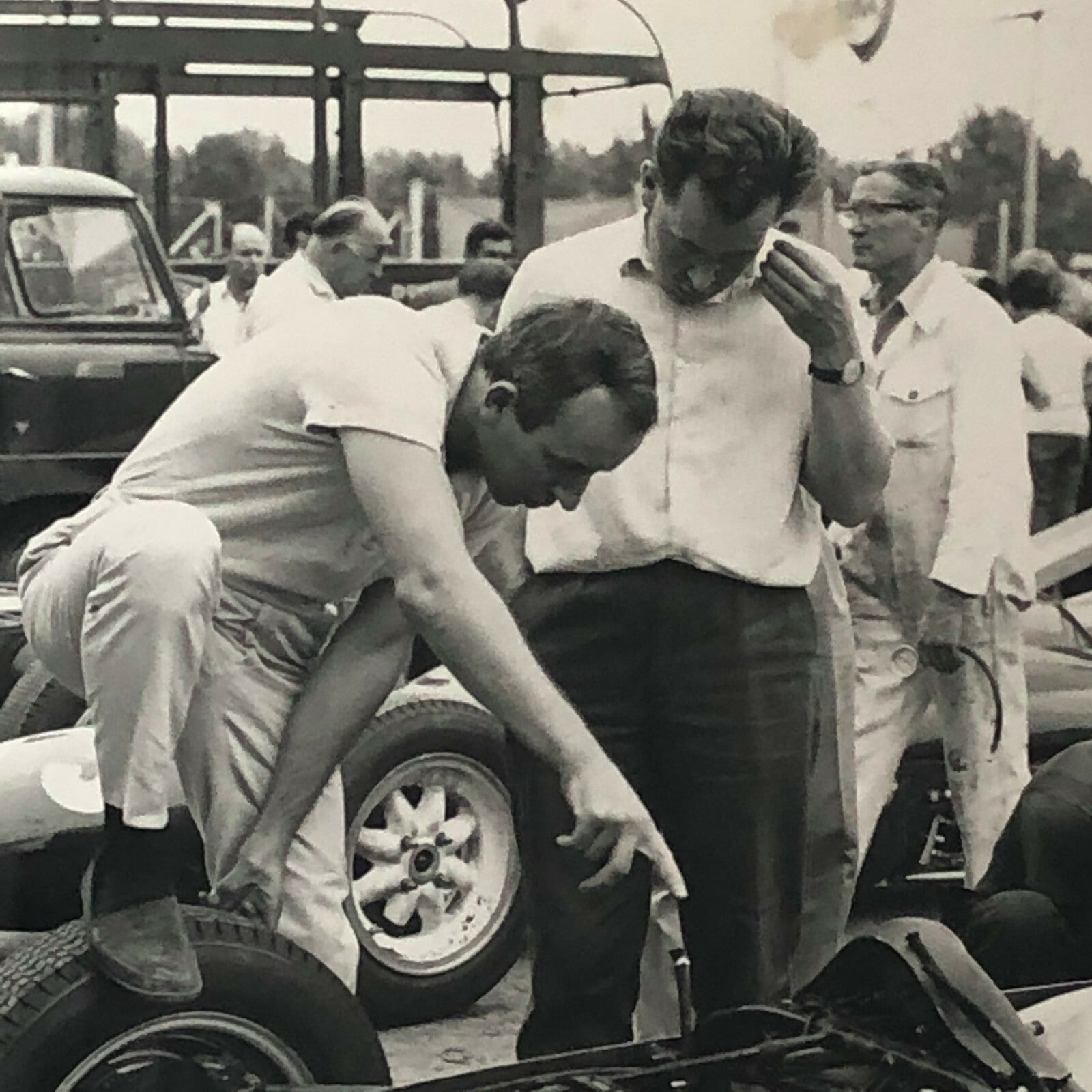 Vintage John Surtees Porsche Racing Photo Photograph 1962 Italian Grand Prix