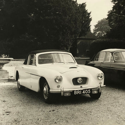 Vintage Bristol 405 Saloon & 405 Drophead Coupe Photo Photograph 1955