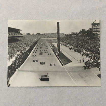 Vintage Indy Indianapolis 500 Racing Car Photo Photograph Print