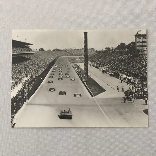 Vintage Indy Indianapolis 500 Racing Car Photo Photograph Print