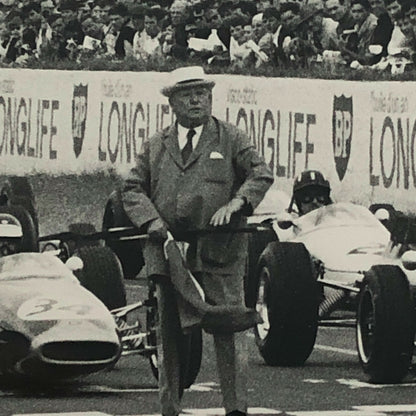 Vintage F2 Car Racing Photo Photograph Jack Brabham Jim Clark Grahm Hill + 