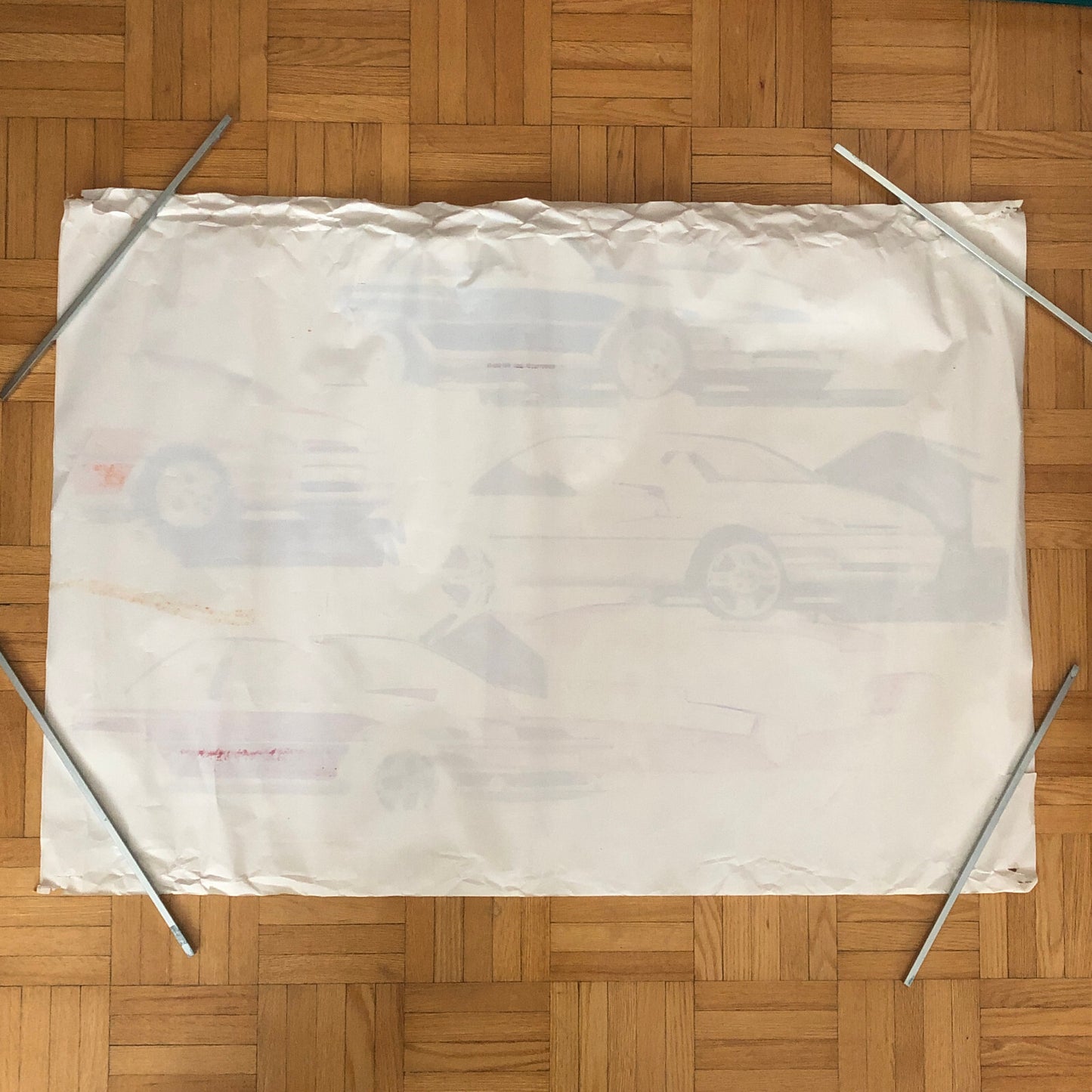 Styling Concept Automobile Illustration Art Drawing Sketch 1984 Ford Germany