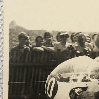 Vintage Motorcycle Racing Photo photograph Print Alex Franz Yamaha 1971
