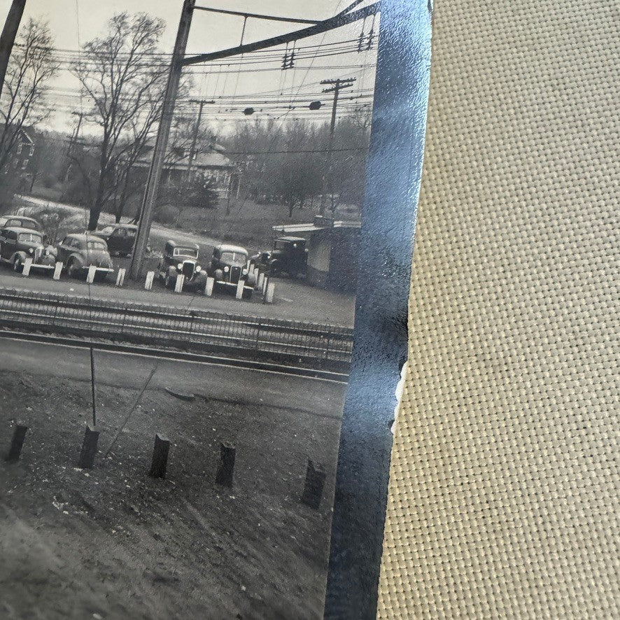 Vintage Pennsylvania Railroad Photo Contact Sheet Photograph Al Paul Lefton