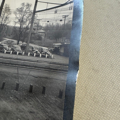 Vintage Pennsylvania Railroad Photo Contact Sheet Photograph Al Paul Lefton