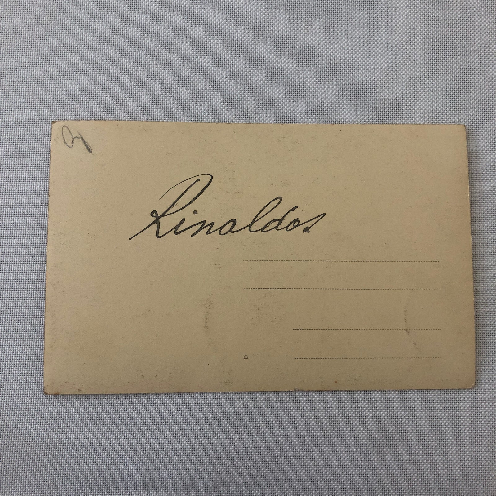 Circus Performer Aerial Acrobats Rinaldos Trio RPPC Real Photo Postcard