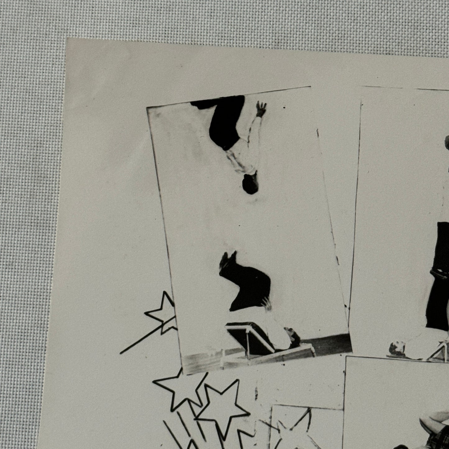 Vintage Circus Acrobat Balancing Act Photo Photograph Para Nino Sambiasi