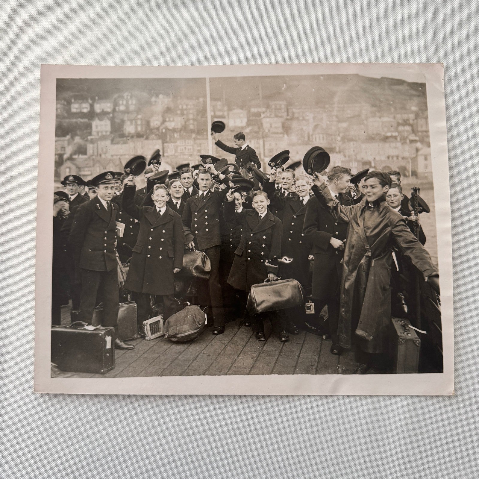 Royal Naval College Dartmouth UK Cadets Easter Leave Press Photo Photograph 1933