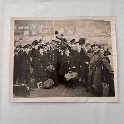 Royal Naval College Dartmouth UK Cadets Easter Leave Press Photo Photograph 1933
