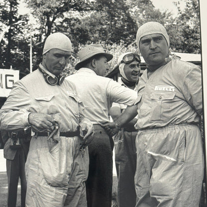 1950 Swiss Grand Prix Racing Photo Drivers Giuseppe Farina Luigi Fagioli Modern