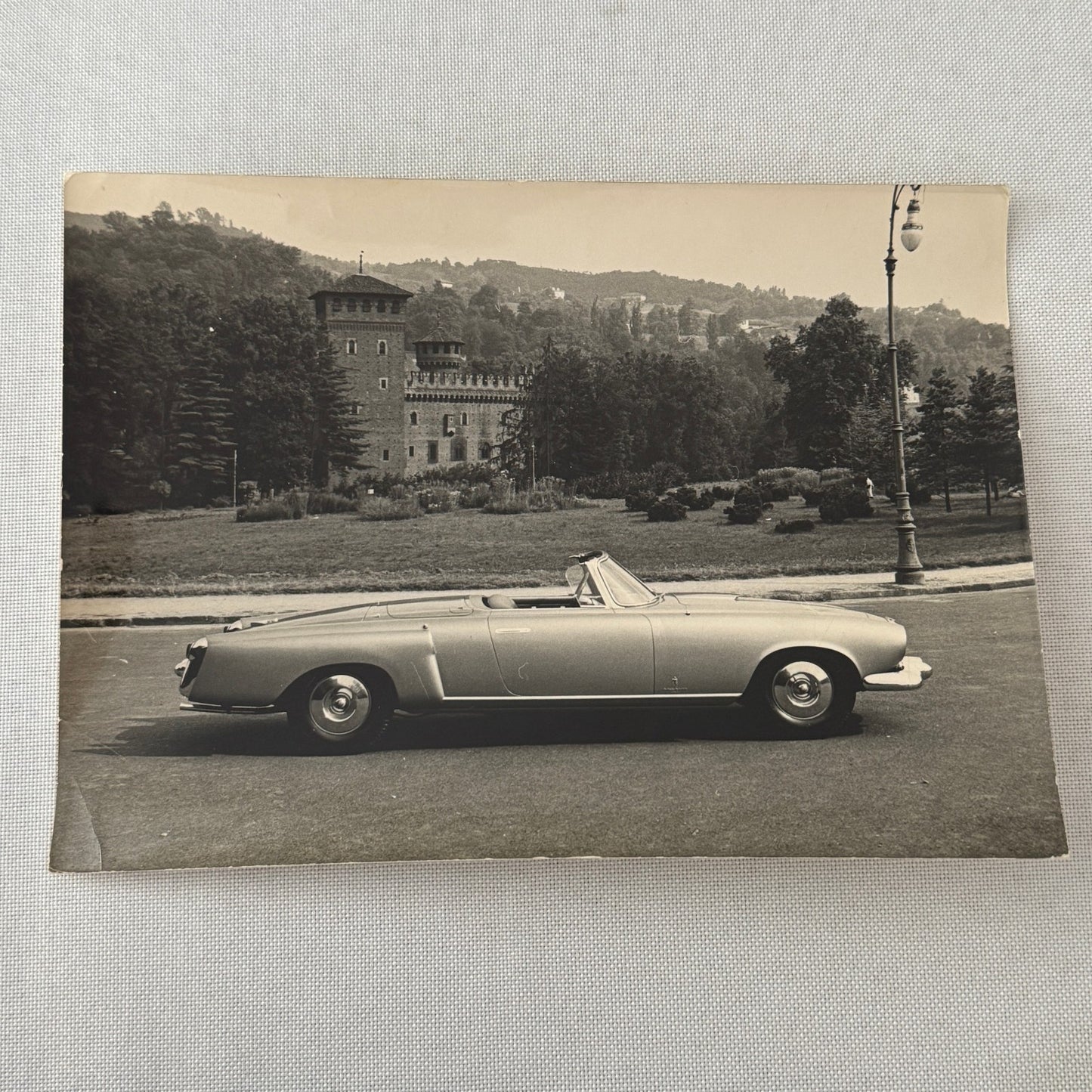 Pininfarina Coachbuilder Convertible Car Photo Photograph Vintage Unidentified