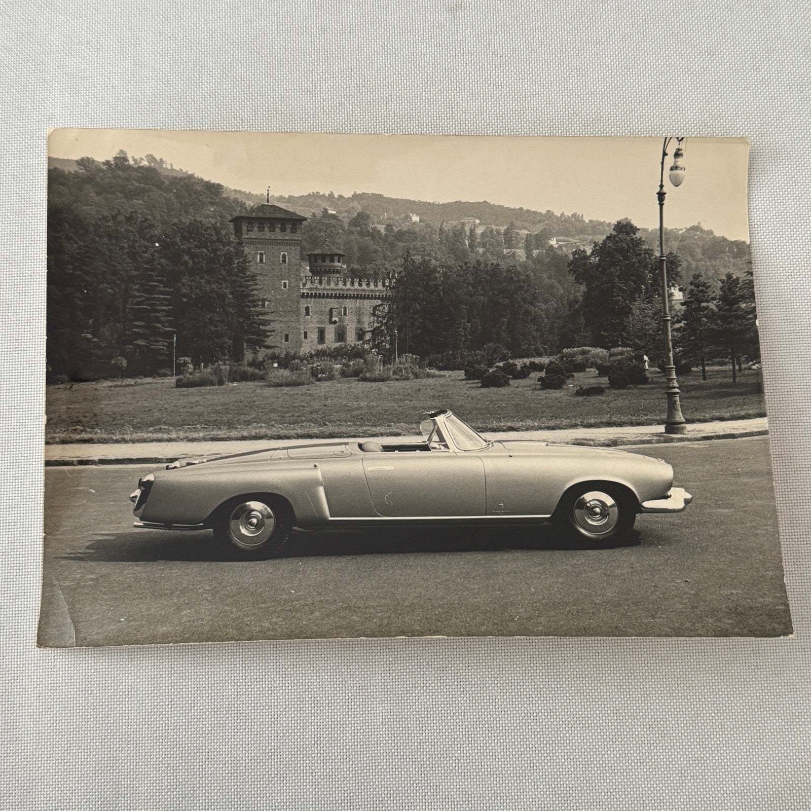 Pininfarina Coachbuilder Convertible Car Photo Photograph Vintage Unidentified