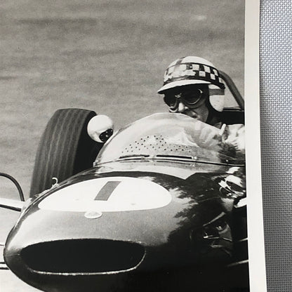Vintage Solitude Grand Prix Racing Photo Photograph 1961 Innes Ireland Lotus