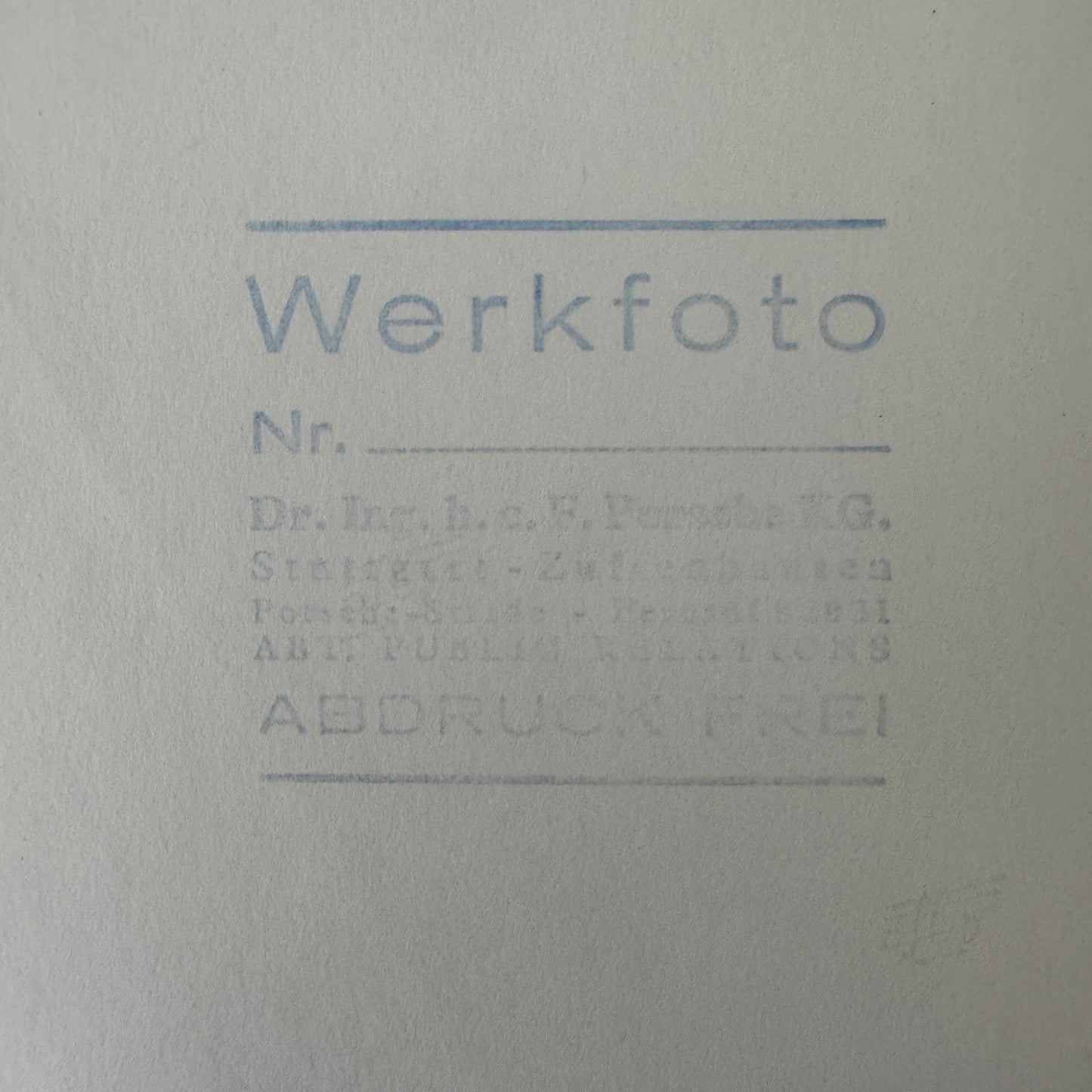 Mark Donohue Racing Driver Porsche Factory Press Photo Photograph Print Vintage